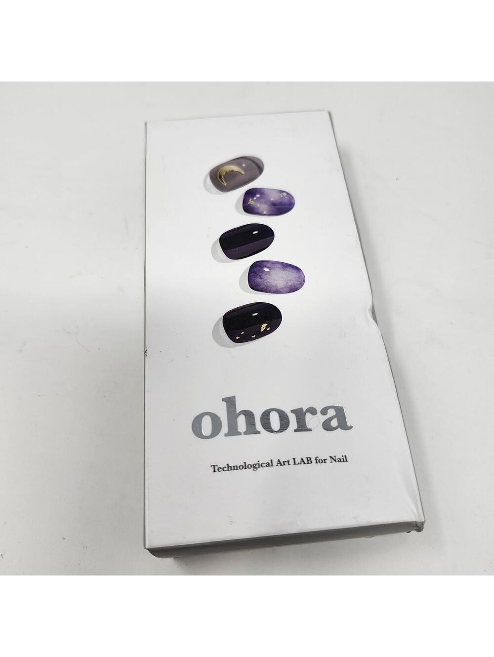 Ohora Lunar Eclipse Semi Cured Gel Nail Strips New Sealed